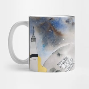 Space Exploration-We rise with our dreams Mug
